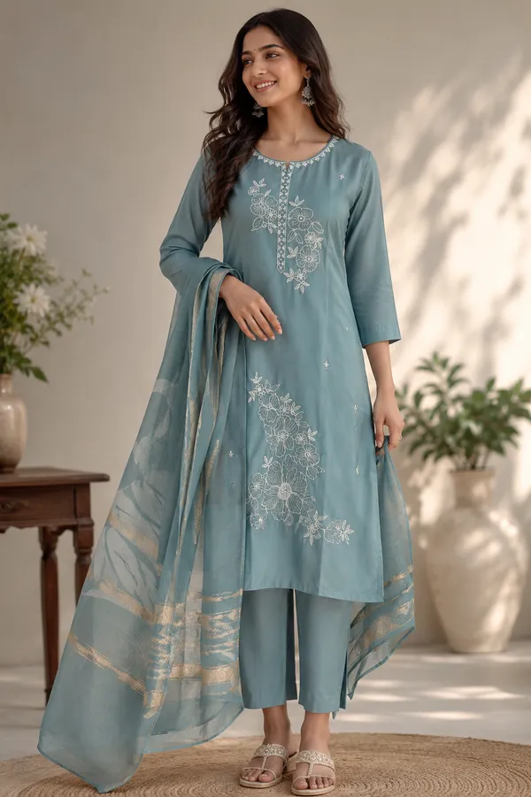 Powder_Blue_Kurti_Pant_Dupatta_Set_2_Sky_Blue