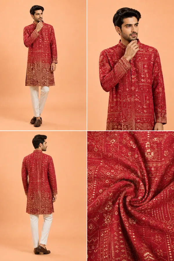 Royal_Red_Heritage_Print_Festive_Kurta_Coming_Soon
