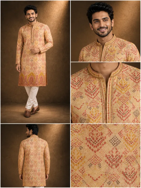 Royal_Beige_Heritage_Print_Festive_Kurta_Coming_Soon