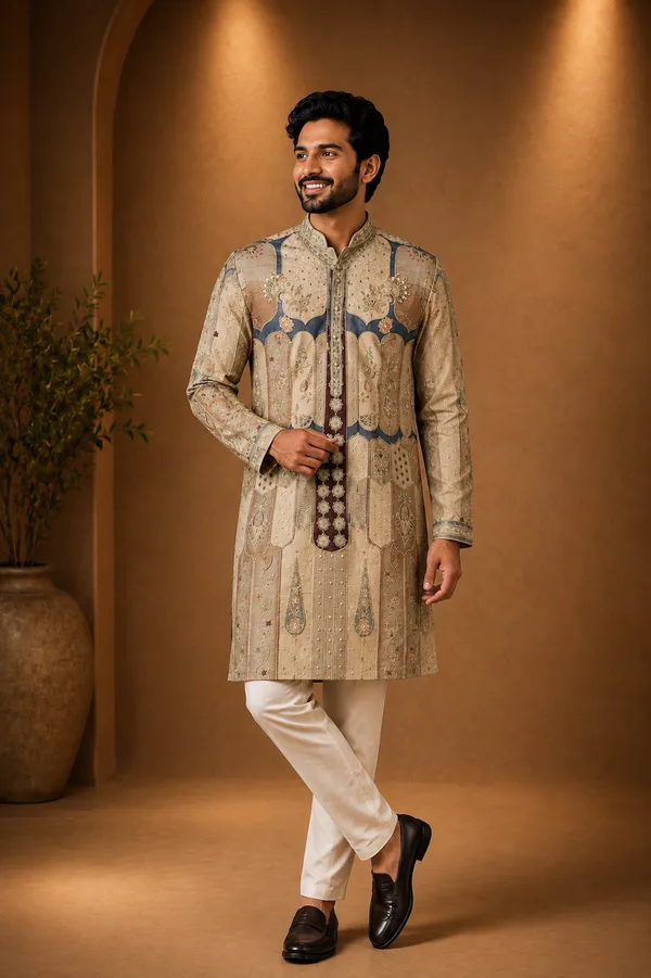 Royal_Beige_Embellished_Indo_Western_Sherwani_Coming_Soon