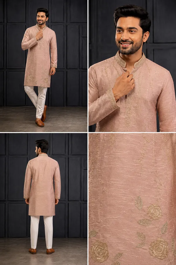 Blush_Pink_Floral_Embroidered_Men_S_Festive_Kurta_Coming_Soon