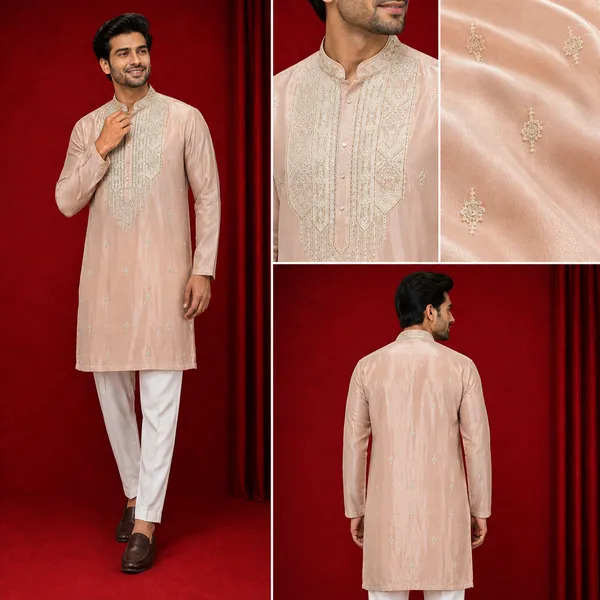 Blush_Peach_Embroidered_Festive_Kurta_Set_Coming_Soon
