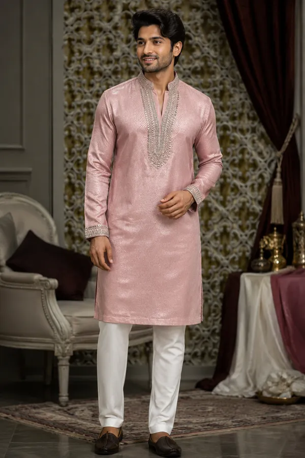Blush_Pink_Embroidered_Festive_Kurta_Set_Coming_Soon