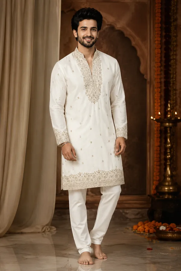 Ivory_Gold_Embroidered_Festive_Kurta_Set_Coming_Soon