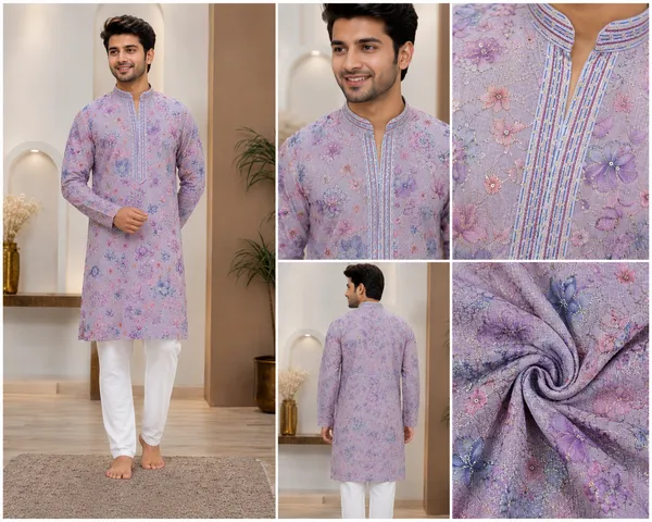 Lavender_Floral_Print_Festive_Kurta_Set_Coming_Soon