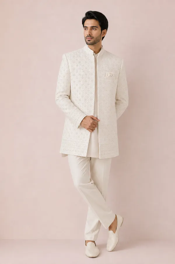 Ivory_Embroidered_Indo_Western_Sherwani_Set_Coming_Soon