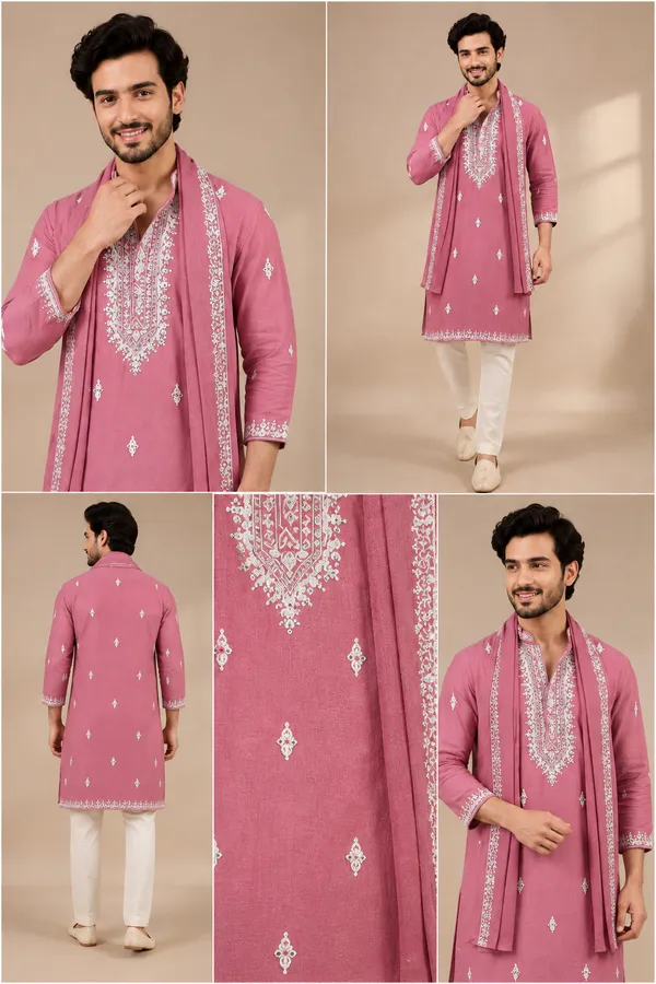 Rose_Pink_Embroidered_Kurta_Dupatta_Set_Coming_Soon