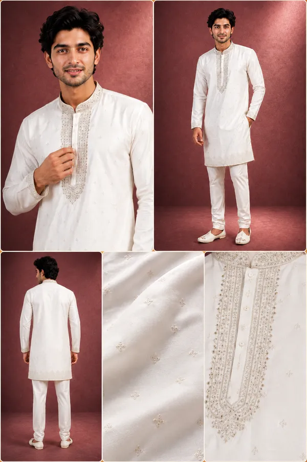 Classic_White_Embroidered_Kurta_Set_For_Men_Coming_Soon