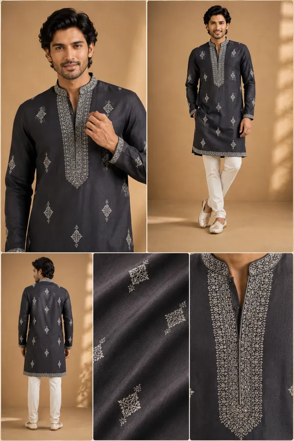 Embroidered_Festive_Kurta_Set_For_Men_Coming_Soon