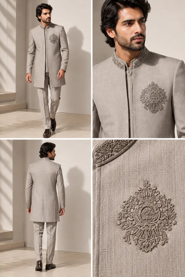 Light_Grey_Embroidered_Indo_Western_Jodhpuri_Suit_Coming_Soon