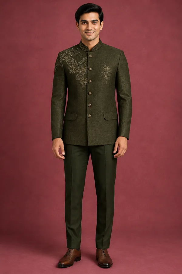 Olive_Green_Embellished_Jodhpuri_Suit_For_Men_Coming_Soon