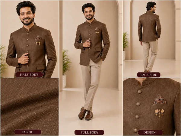 Men_S_Brown_Textured_Bandhgala_Jacket_Coming_Soon