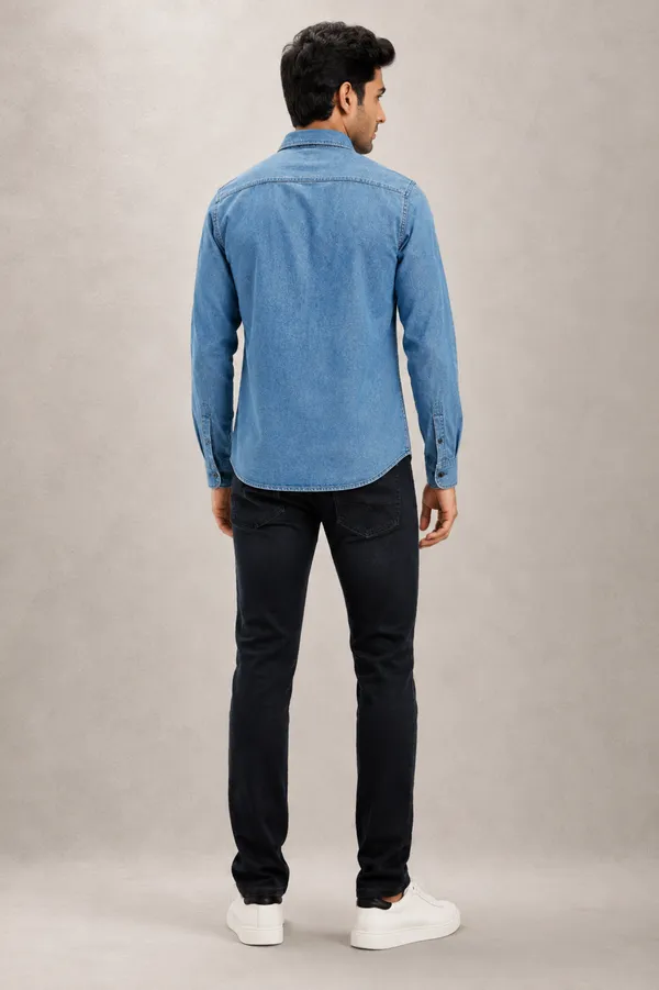 Men_S_Light_Blue_Washed_Denim_Full_Sleeve_Shirt_Blue