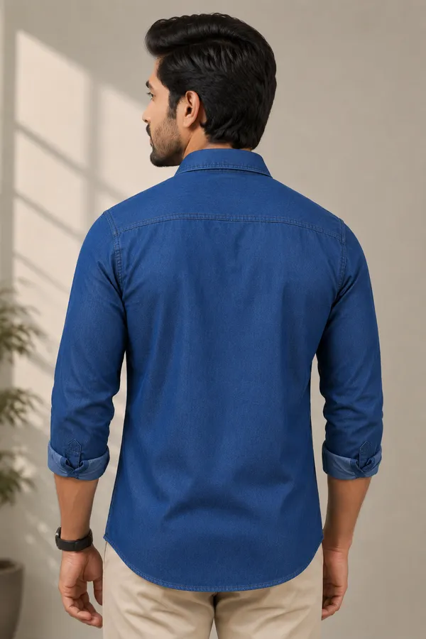 Men_S_Indigo_Blue_Denim_Full_Sleeve_Casual_Shirt_Dark_Blue