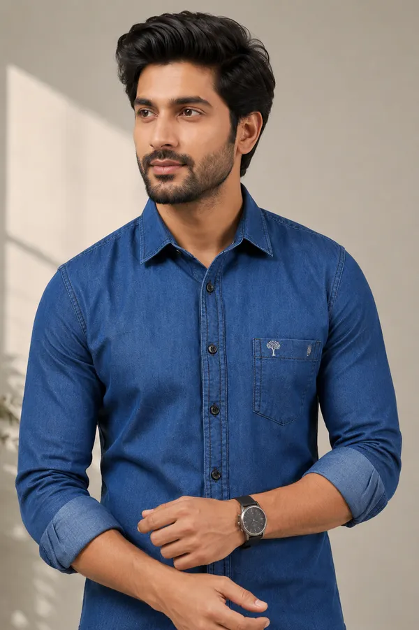 Men_S_Indigo_Blue_Denim_Full_Sleeve_Casual_Shirt_Dark_Blue
