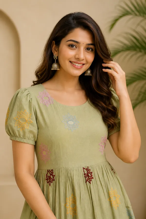 Women_S_Embroidered_Tiered_Maxi_Dress_With_Puff_Sleeves_Pista
