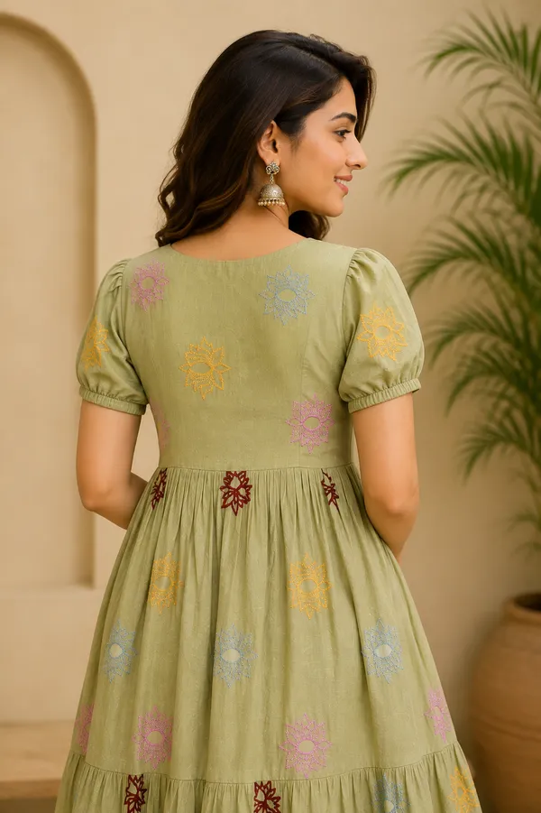 Women_S_Embroidered_Tiered_Maxi_Dress_With_Puff_Sleeves_Pista