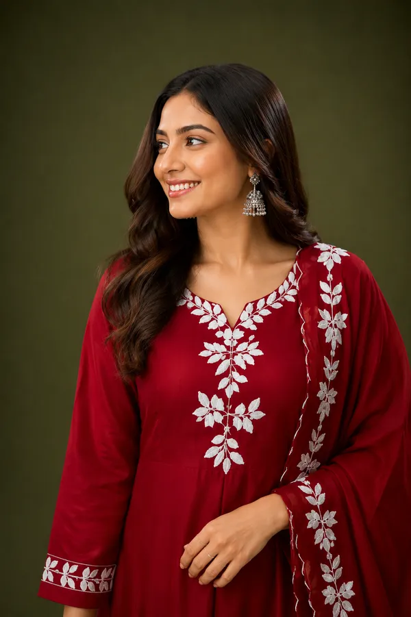 Women_S_Maroon_Embroidered_Anarkali_Kurta_Set_With_Dupatta_Maroon
