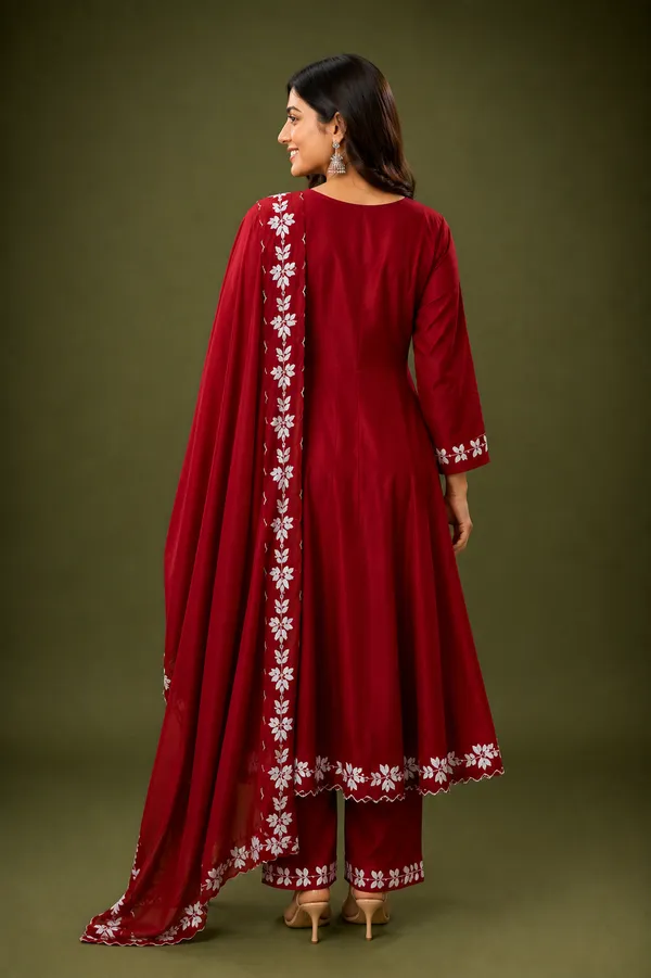 Women_S_Maroon_Embroidered_Anarkali_Kurta_Set_With_Dupatta_Maroon