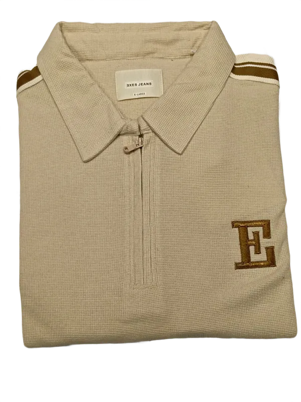 Men_S_Beige_Half_Zip_Sweatshirt_With_Side_Stripes_Begie