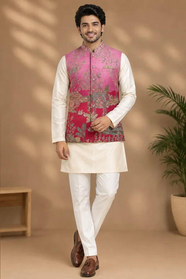 Royal_Pink_Printed_Nehru_Jacket_Coming_Soon
