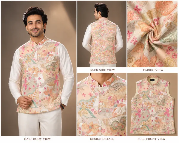 Ivory_Floral_Printed_Nehru_Jacket_Coming_Soon