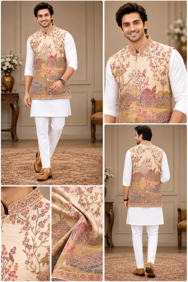 Beige_Heritage_Printed_Nehru_Jacket_Coming_Soon