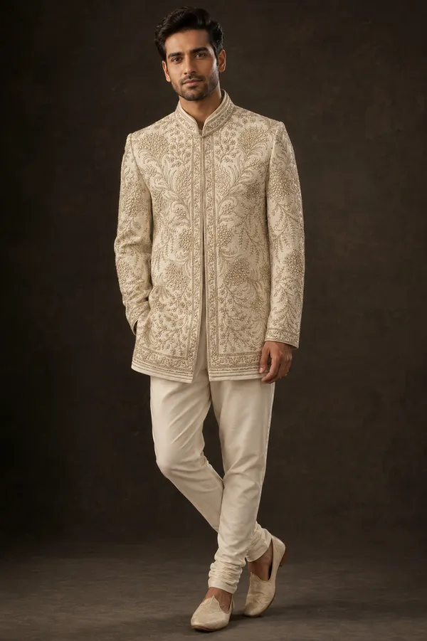 Ivory_Gold_Embroidered_Jodhpuri_Set_Coming_Soon