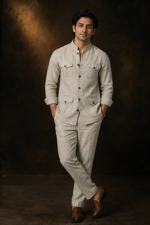 Beige_Linen_Safari_Jacket_Co_Ord_Set_Coming_Soon
