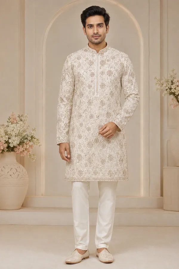 Ivory_Floral_Embroidered_Kurta_Pajama_Set_Coming_Soon