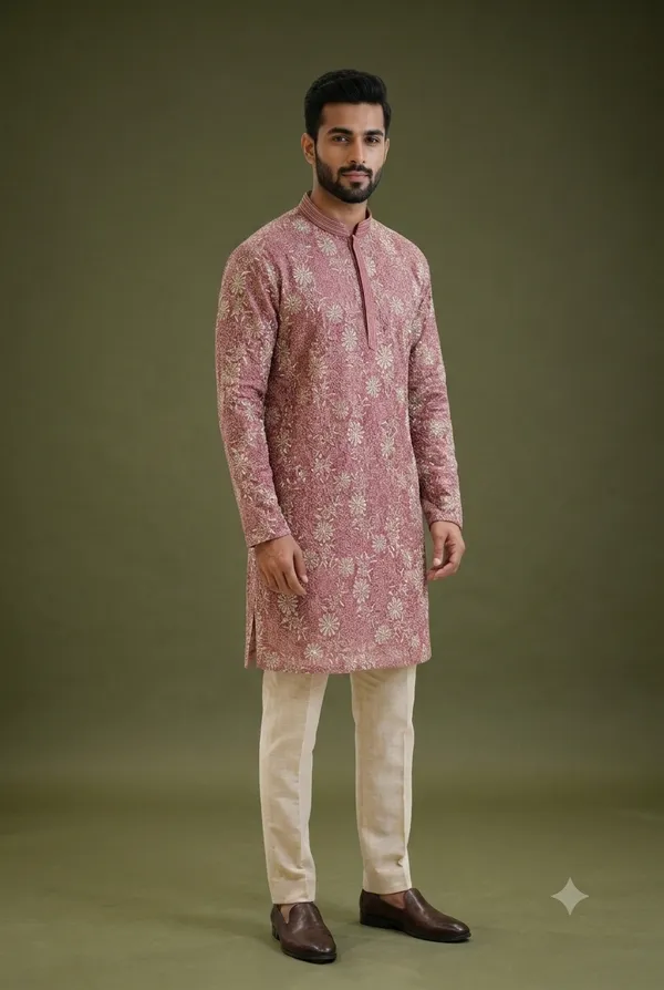 Rose_Pink_Floral_Printed_Festive_Kurta_Coming_Soon