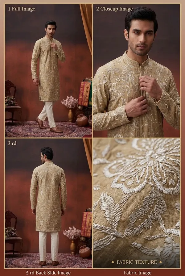 Golden_Beige_Floral_Embroidered_Kurta_Set_Coming_Soon