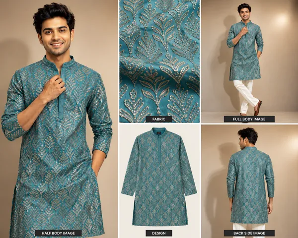 Teal_Blue_Printed_Kurta_With_White_Trousers_Coming_Soon