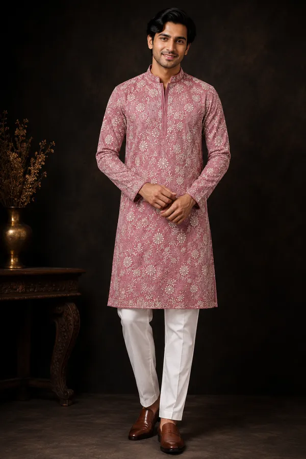Dusty_Rose_Floral_Printed_Kurta_Set_Coming_Soon