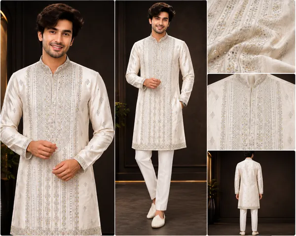 Ivory_Embroidered_Wedding_Kurta_Coming_Soon