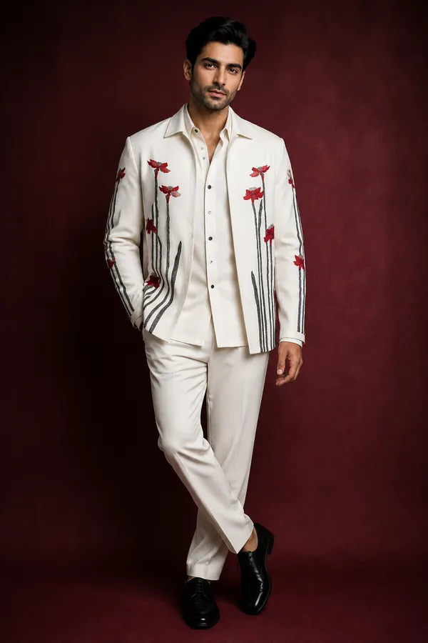 Ivory_Floral_Embroidered_Jacket_Set_For_Men_Coming_Soon