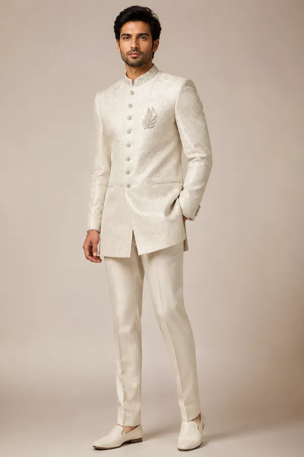 Ivory_Jacquard_Jodhpuri_Bandhgala_Suit_Coming_Soon