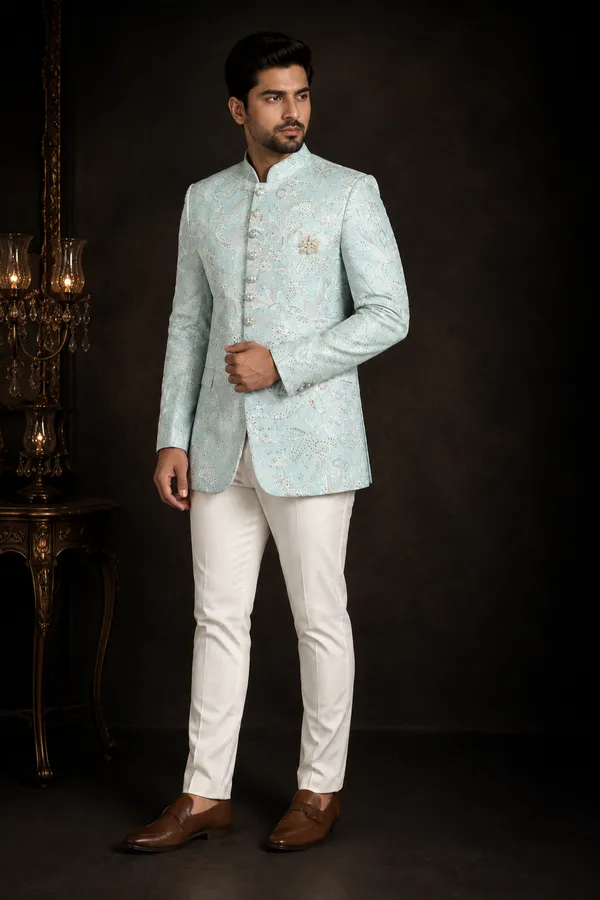 Ice_Blue_Embroidered_Jodhpuri_Bandhgala_Set_Coming_Soon