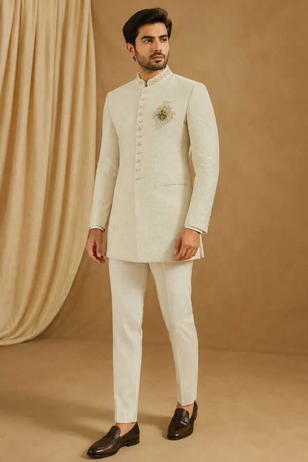 Ivory_Textured_Embroidered_Indo_Western_Set_Coming_Soon