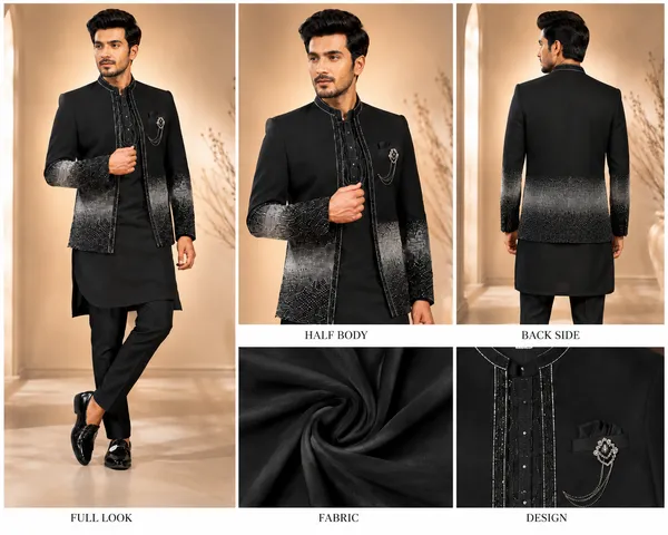 Black_Silver_Embellished_Indo_Western_Jacket_Set_Coming_Soon