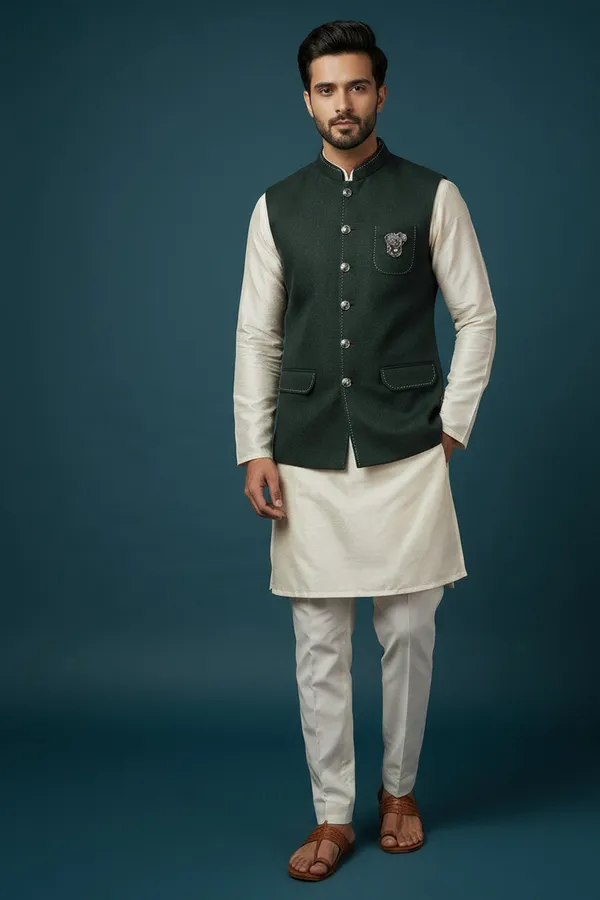 Bottle_Green_Nehru_Jacket_Coming_Soon