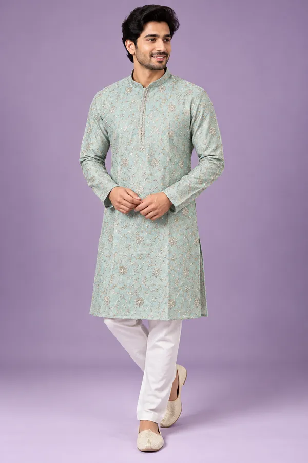 Mint_Green_Embroidered_Festive_Kurta_Coming_Soon