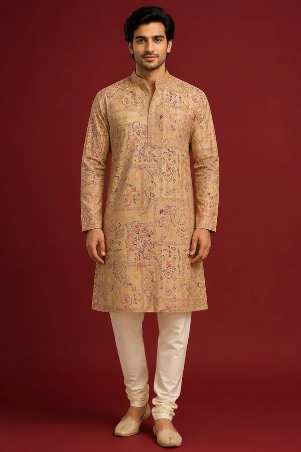 Beige_Paisley_Printed_Festive_Kurta_Coming_Soon
