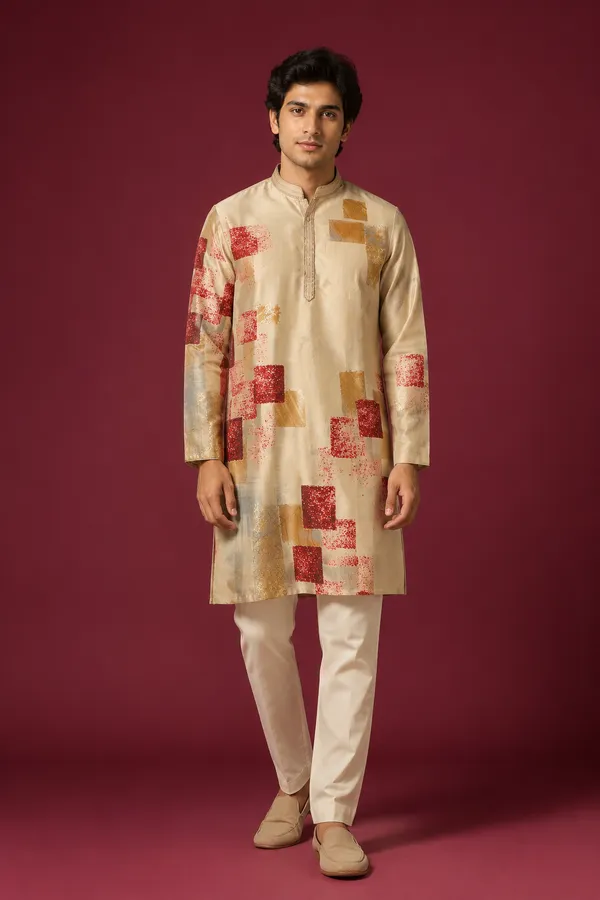 Beige_Abstract_Printed_Festive_Kurta_Coming_Soon