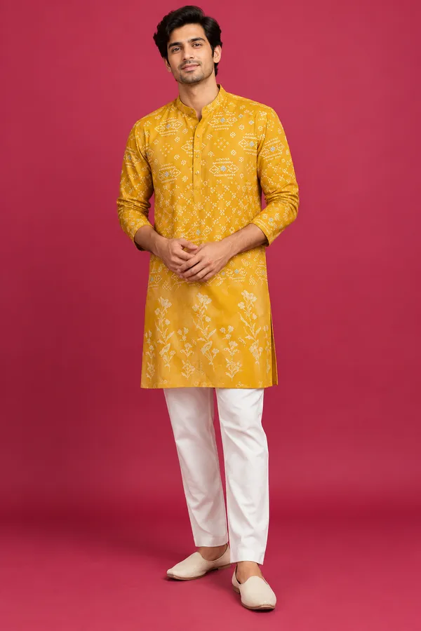 Mustard_Yellow_Printed_Festive_Kurta_Set_Coming_Soon