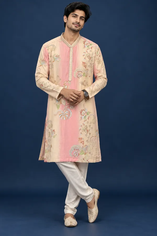 Pastel_Peach_Floral_Festive_Kurta_Set_Coming_Soon