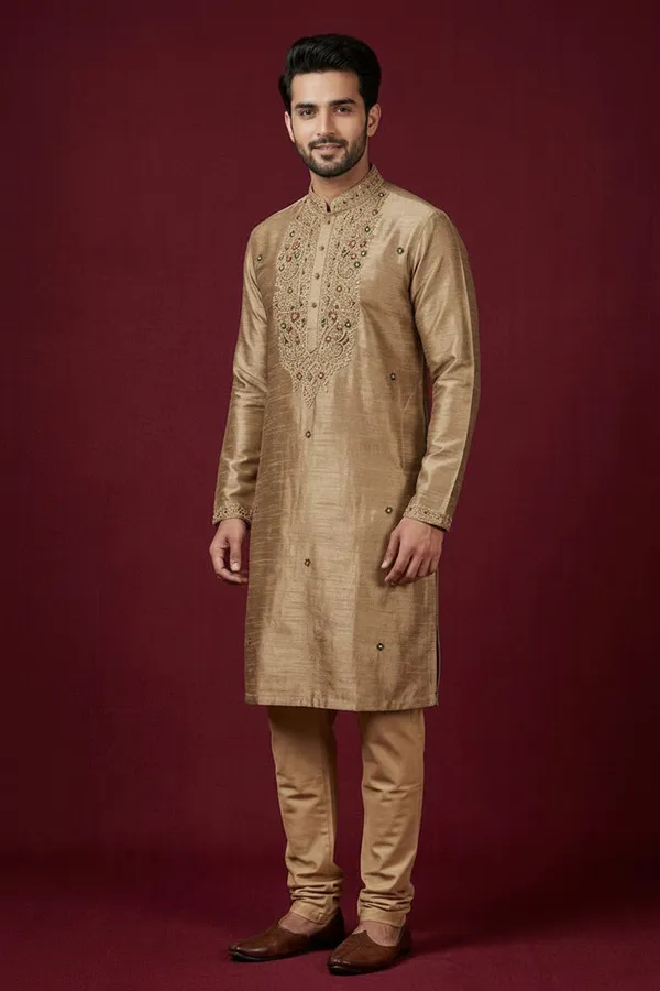 Golden_Beige_Embroidered_Festive_Kurta_Set_Coming_Soon