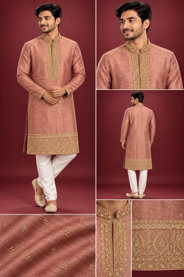 Rose_Gold_Embroidered_Festive_Kurta_Set_Coming_Soon