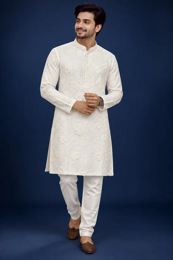 Ivory_Embroidered_Ethnic_Kurta_Set_Coming_Soon