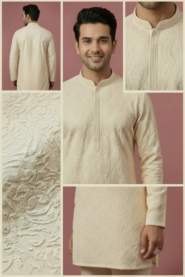Men_S_Ivory_Textured_Festive_Kurta_Coming_Soon